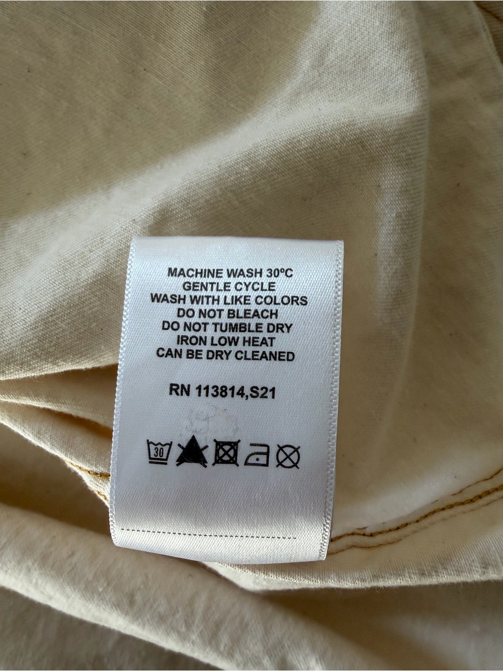 Billy Reid Shoals Shirt Men’s XL Tan Snap Front Long Sleeve - Picture 8 of 8